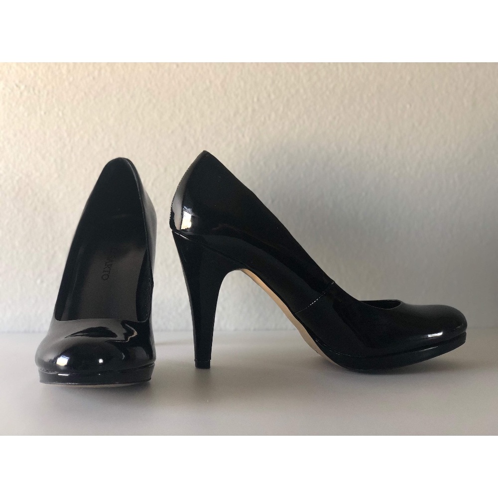 Franco Sarto Napoli Patent Leather Platform Heel